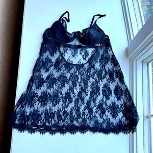 Lace Babydoll Lingerie Victorias Secret 36 B